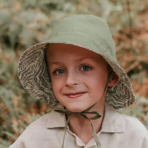 Bedhead Hats Bedhead 'Explorer' Kids Reversible Classic Bucket Hat - Fern / Moss Hot