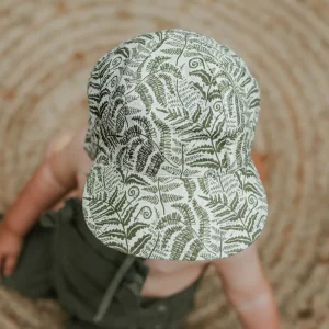 Bedhead Hats Lounger' Baby Reversible Flap Sun Hat-Fern/Moss Online