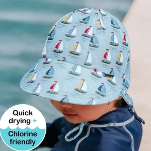 Bedhead Hats Bedhead Kids Swim Legionnaire Flap Sun Hat - Sails Hot
