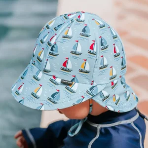 Bedhead Hats Bedhead Kids Swim Legionnaire Flap Sun Hat - Sails Hot