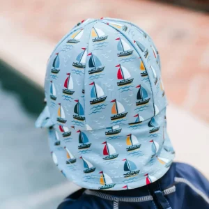 Bedhead Hats Bedhead Kids Swim Legionnaire Flap Sun Hat - Sails Hot