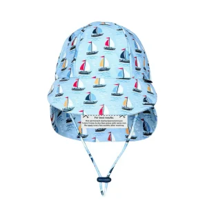 Bedhead Hats Bedhead Kids Swim Legionnaire Flap Sun Hat - Sails Hot