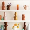 Bonnie & Neil Earth Clay Vase Collection Mustard New