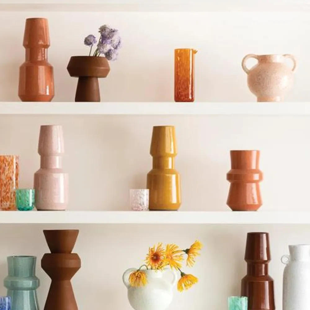 bonnie__neil_earth_clay_v_0.webp Bonnie & Neil Earth Clay Vase Collection Mustard New