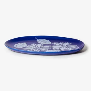 Bonnie & Neil Margot Cobalt Oval Plate Best
