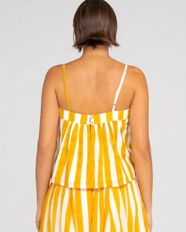 Boom Shankar Sami Singlet - Tropical Stripe Sale