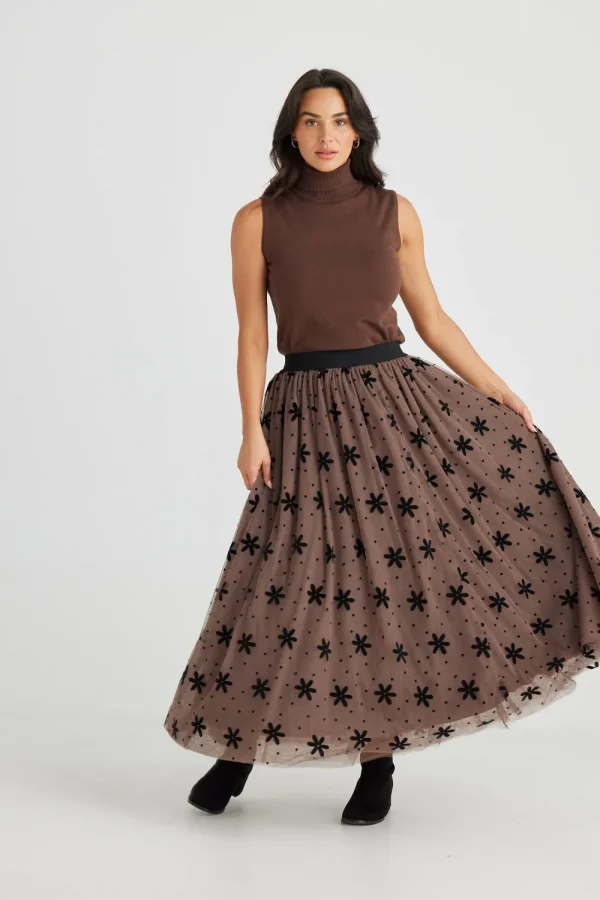 Brave & True Carrie Skirt Hot