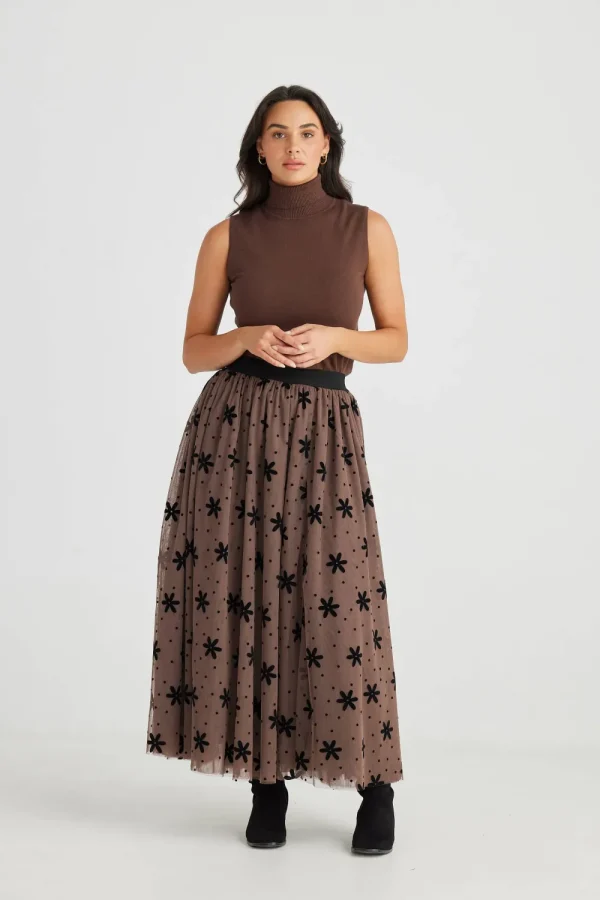 Brave & True Carrie Skirt Hot
