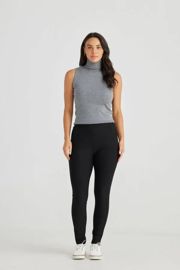 Brave & True Pilot Pants - Black Clearance