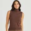 Brave & True Skye Knit Top - Cocao Sale