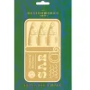 Designworks Ink Brass Bookmark - Sardines Hot