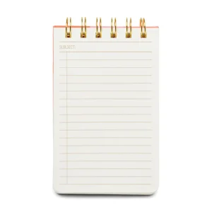 Designworks Ink Twin Wire Notepad - Rainbow Check Hot