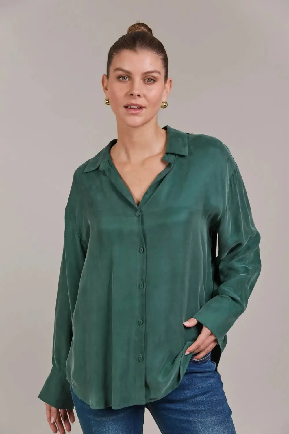 eb__ive_eden_shirt__avent_4.webp Eb&Ive Eb & Ive Eden Shirt - Aventurine Sale