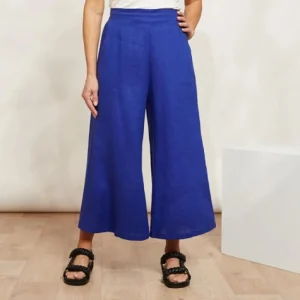Eb&Ive Eb & Ive Halcyon Crop Pant - Cobalt Discount