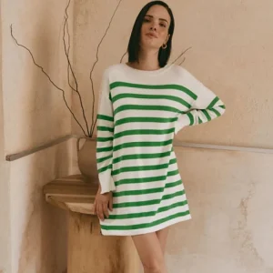 Eb&Ive Eb & Ive La Sable Knit Jumper - Emerald Online