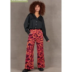 Eb&Ive Eb & Ive Mayan Pants - Magenta Fashion