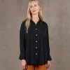 Eb&Ive Eb & Ive Mayan Shirt - Black Fashion