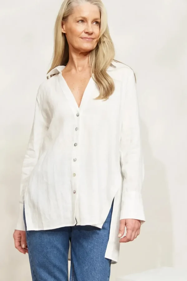 Eb&Ive Eb & Ive Sojourn Shirt - Opal Online