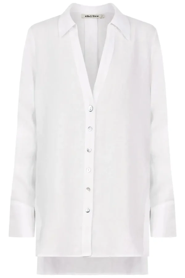 Eb&Ive Eb & Ive Sojourn Shirt - Opal Online