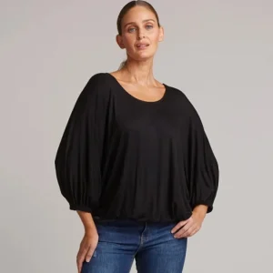 Eb&Ive Eb & Ive Studio Relaxed Top - Ebony Sale