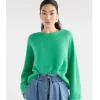 ELK Agna Sweater - Electric Green Outlet