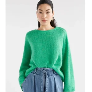 ELK Agna Sweater - Electric Green Outlet