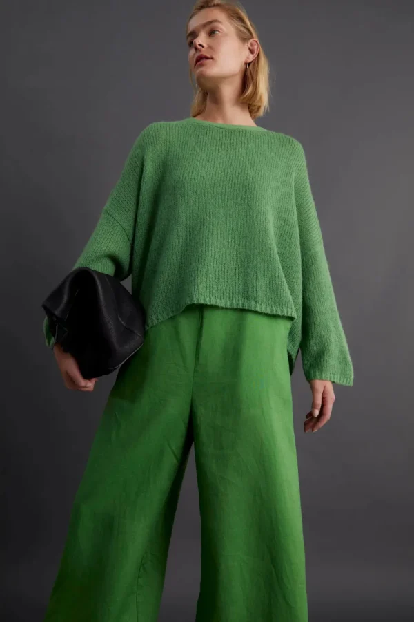 ELK Agna Sweater - Electric Green Outlet