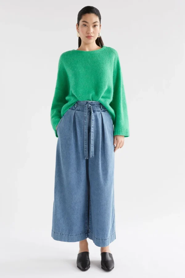 ELK Agna Sweater - Electric Green Outlet