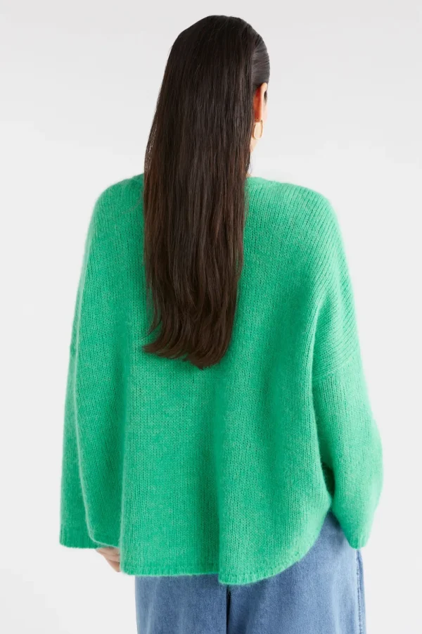 ELK Agna Sweater - Electric Green Outlet