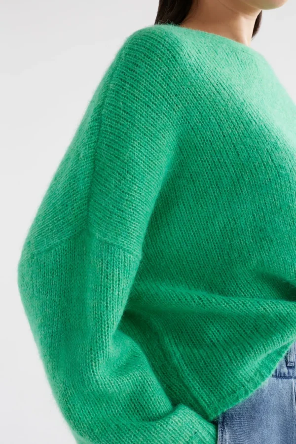 ELK Agna Sweater - Electric Green Outlet