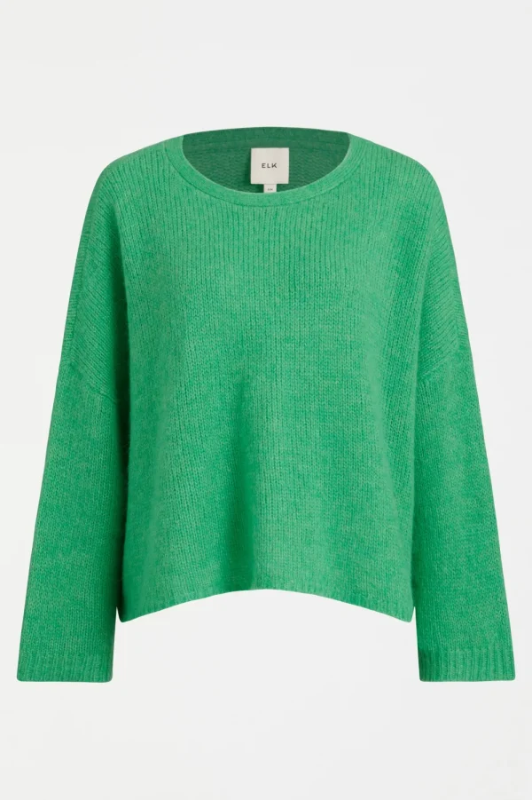 ELK Agna Sweater - Electric Green Outlet