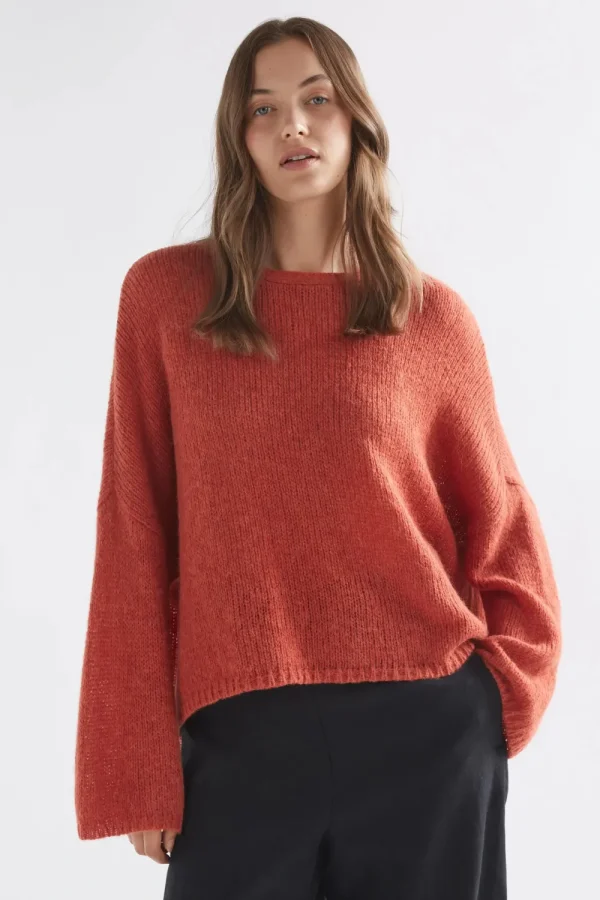 ELK Agna Sweater - Sangria Discount