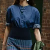 ELK Jins Shirt- Indigo Hot