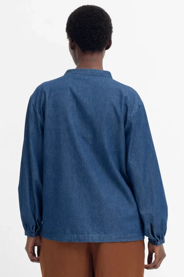 ELK Jins Shirt- Indigo Hot