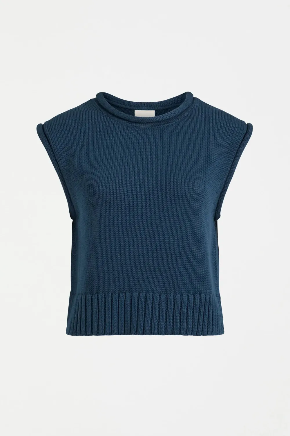 elk_lunel_knit_vest__deep_4.webp ELK Lunel Knit Vest - Deep Sea Blue Outlet