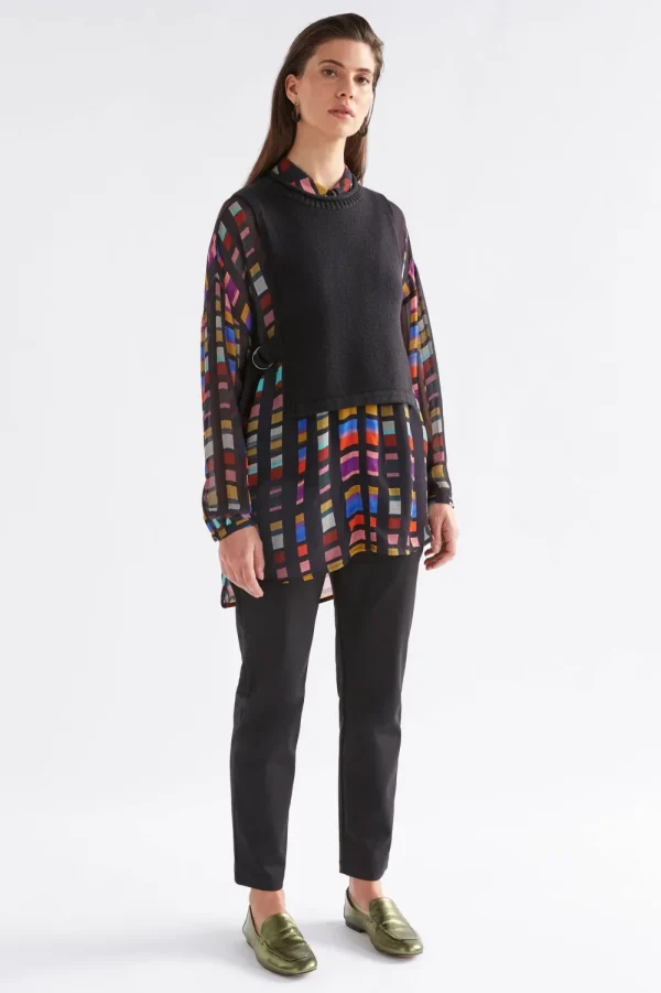 ELK Miraa Knit Vest - Black Best