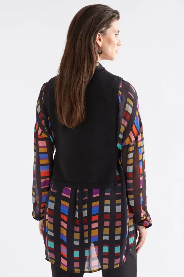 ELK Miraa Knit Vest - Black Best