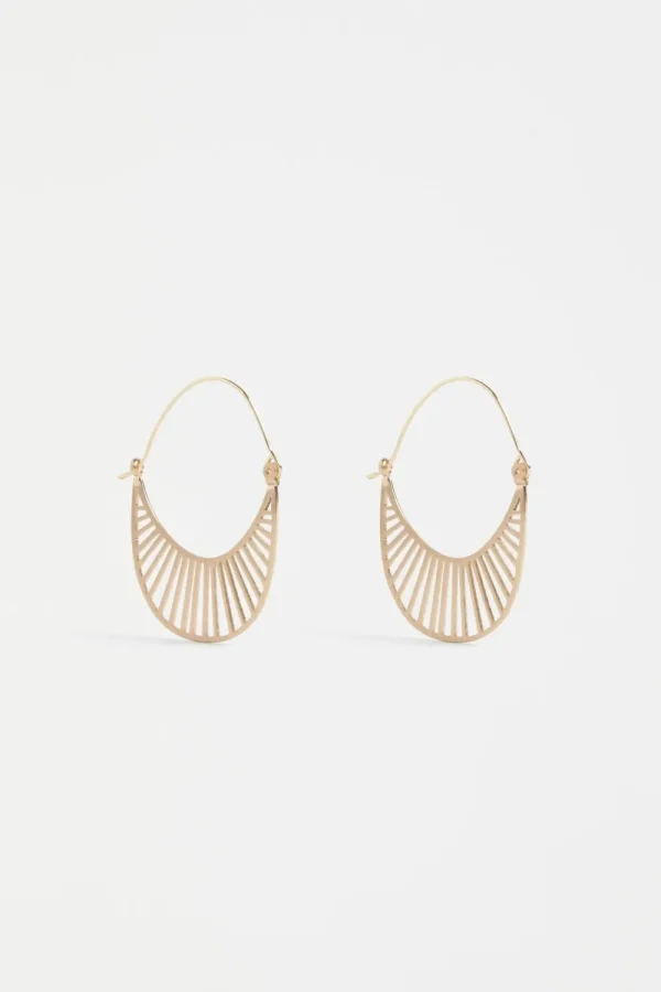 ELK Solsken Small Hoop Earrings Sale