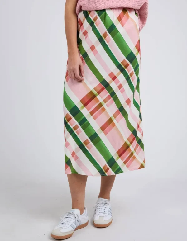 ELM Bree Check Skirt Fashion