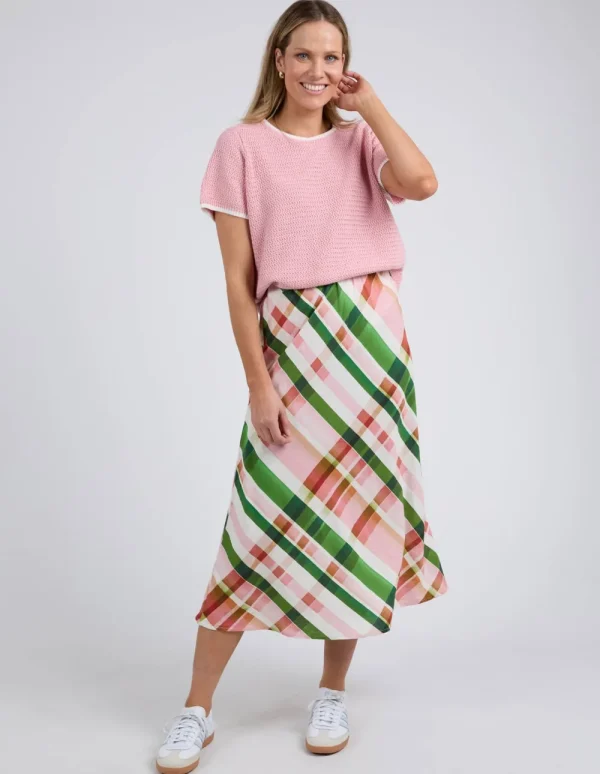 ELM Bree Check Skirt Fashion