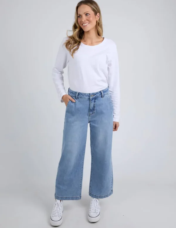 ELM Izzy Wide Leg - Vintage Blue Wash New