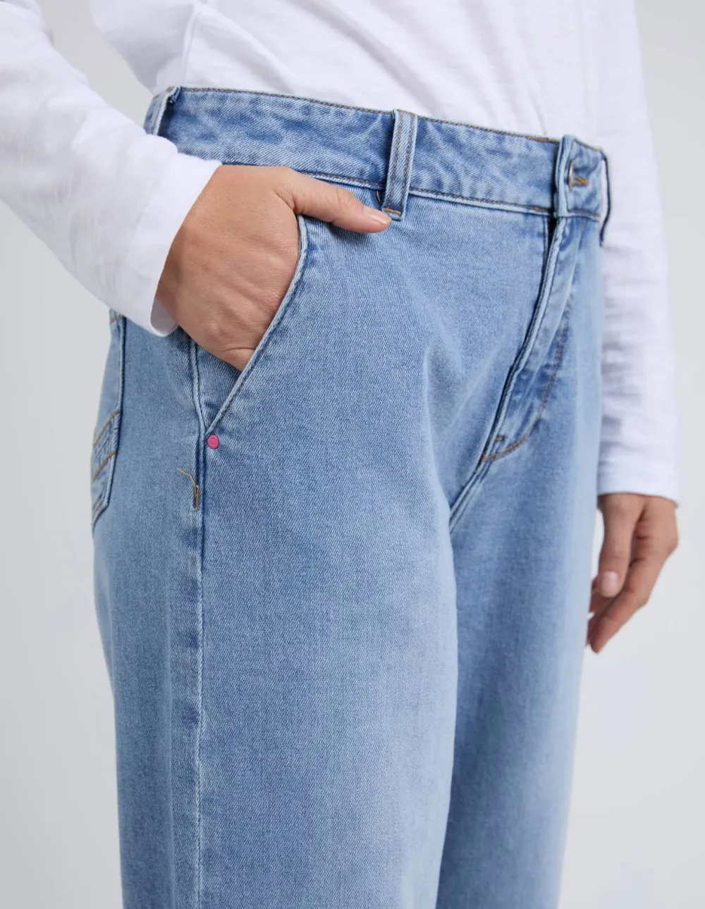 ELM Izzy Wide Leg - Vintage Blue Wash New
