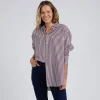 ELM Lila Stripe Top Clearance