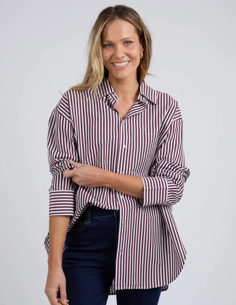 elm_lila_stripe_top_1.webp ELM Lila Stripe Top Clearance
