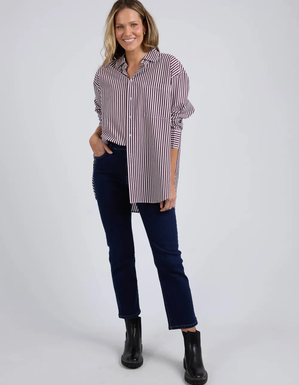 elm_lila_stripe_top_2.webp ELM Lila Stripe Top Clearance