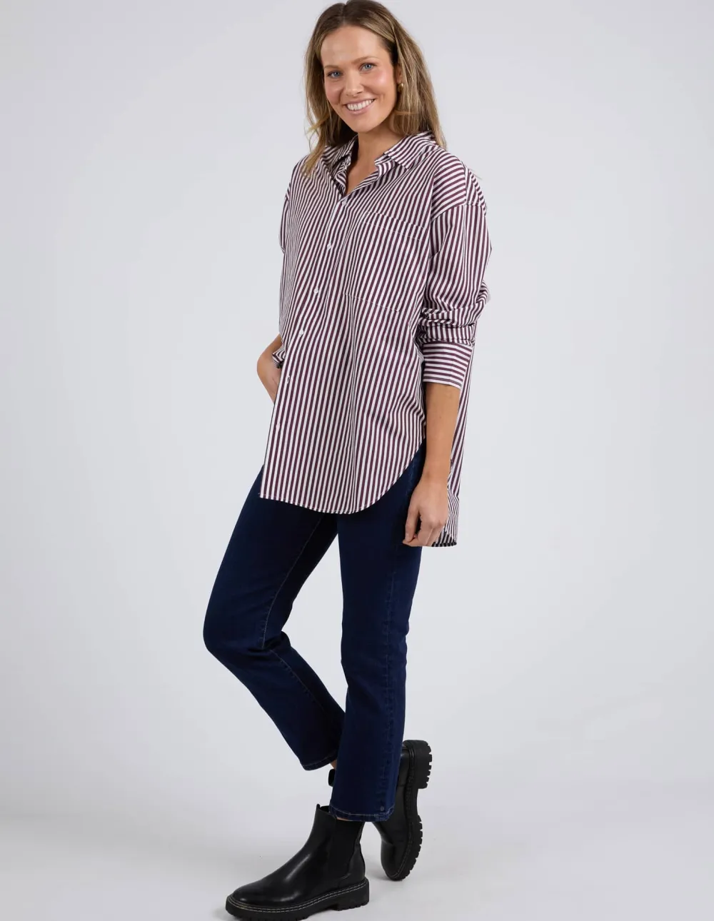 elm_lila_stripe_top_4.webp ELM Lila Stripe Top Clearance