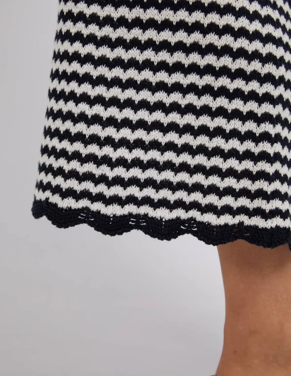 ELM Rosie Stripe Knit Skirt Fashion