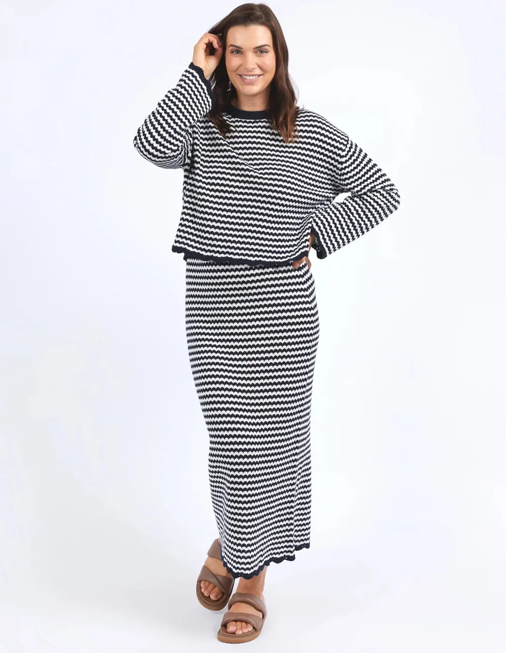 elm_rosie_stripe_knit_top_2.webp ELM Rosie Stripe Knit Top New