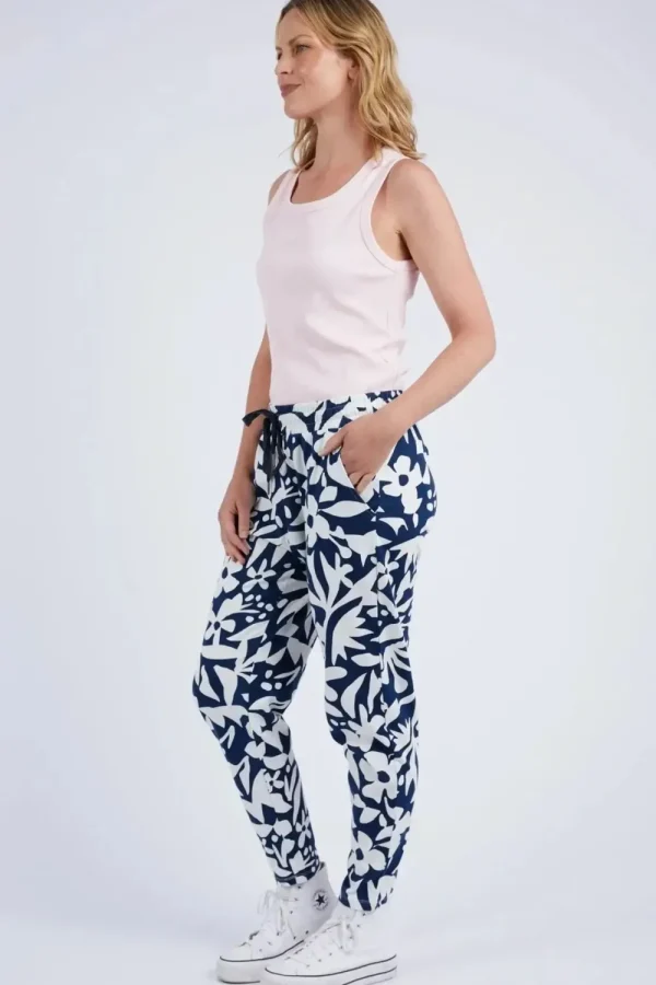 ELM STENCIL FLORAL PANT Discount