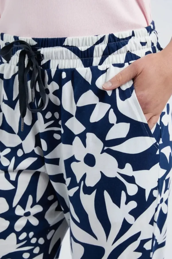 ELM STENCIL FLORAL PANT Discount